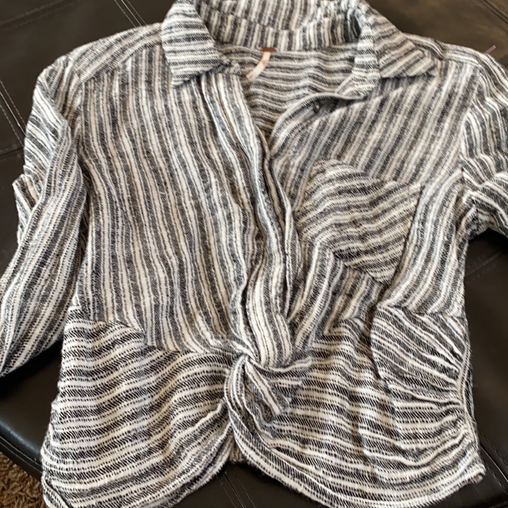 Free people Lust for Life  Long Sleeve Crop Top - Picture 3 of 7